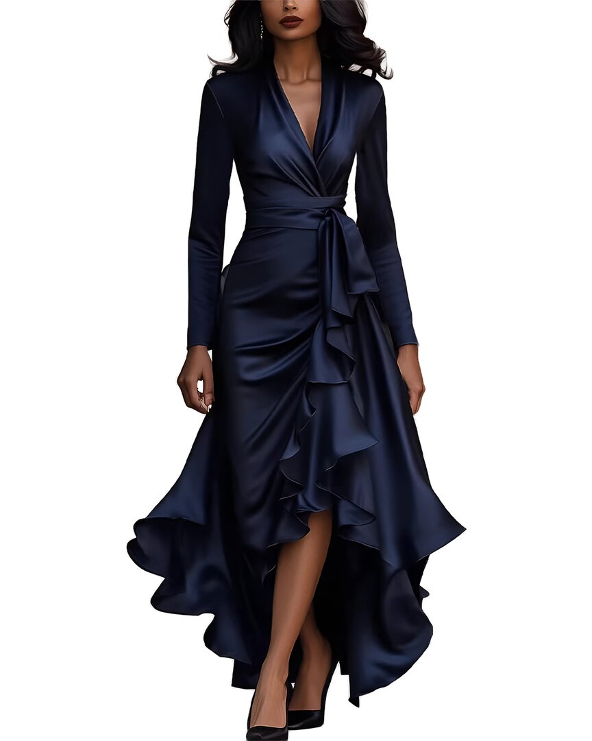 Dilireba Maxi Dress In Blue