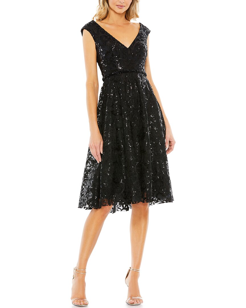 Mac Duggal Cocktail Dress In Black