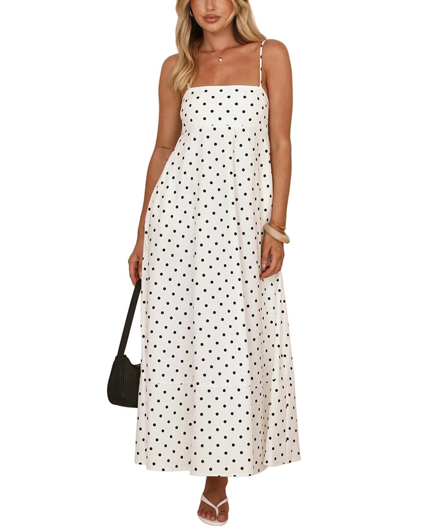 Oloey Printed Maxi Dress