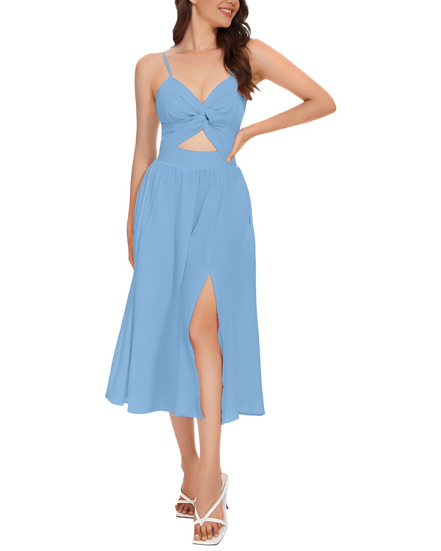 Deli S Midi Dress In Blue