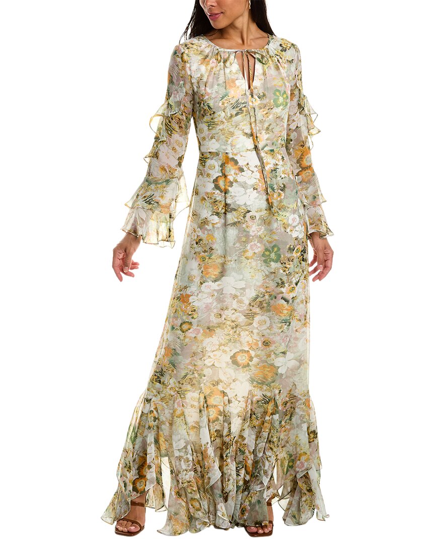 Mikael Aghal Gown In Yellow
