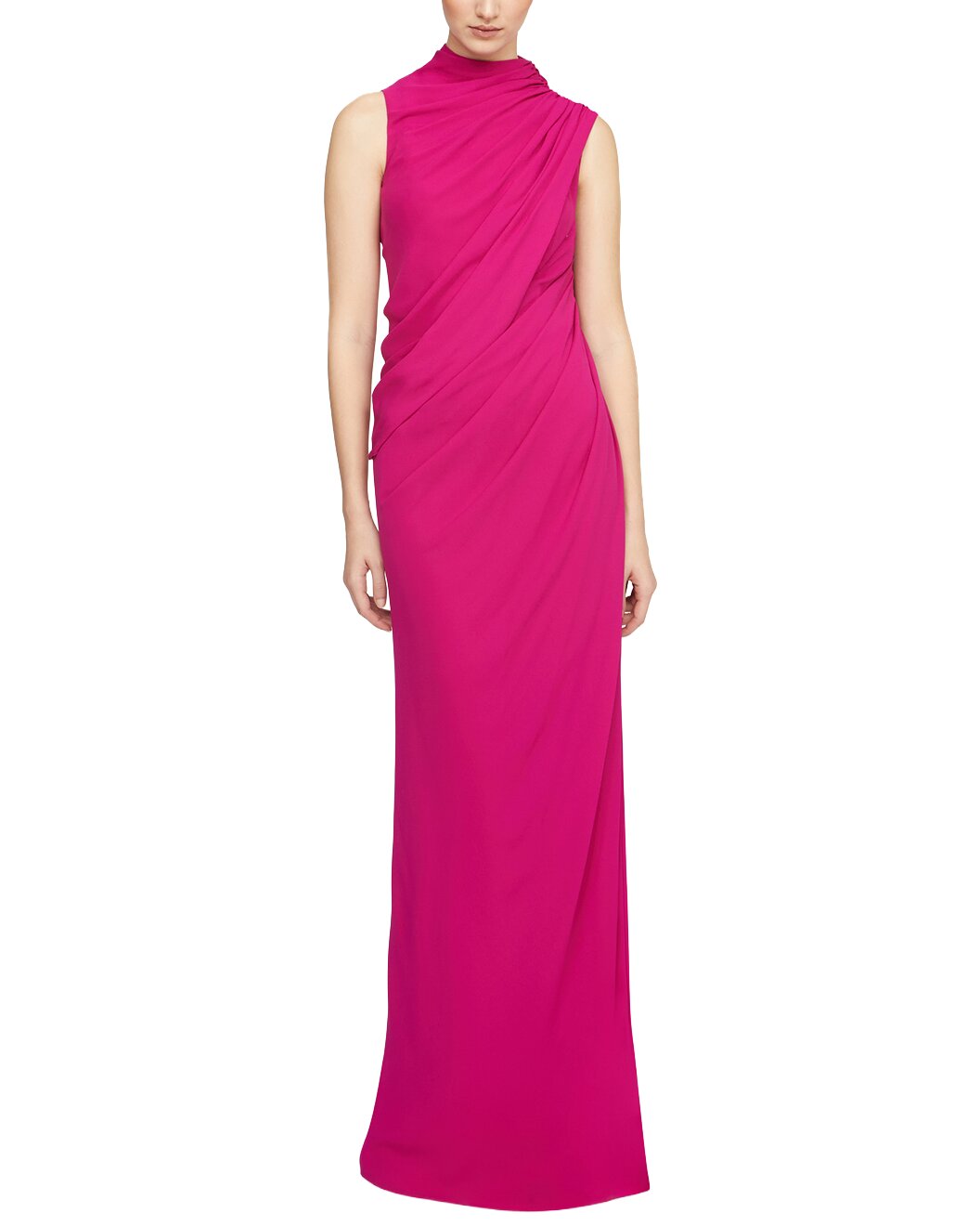 Gilt - Halston - Essia Georgette Gown