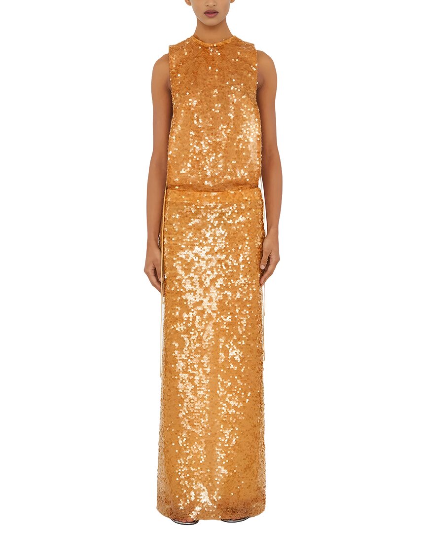 Adele Berto Embellished Maxi Dress
