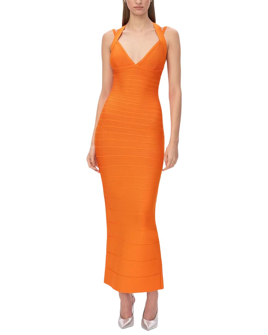 Dilireba Solid Maxi Dress