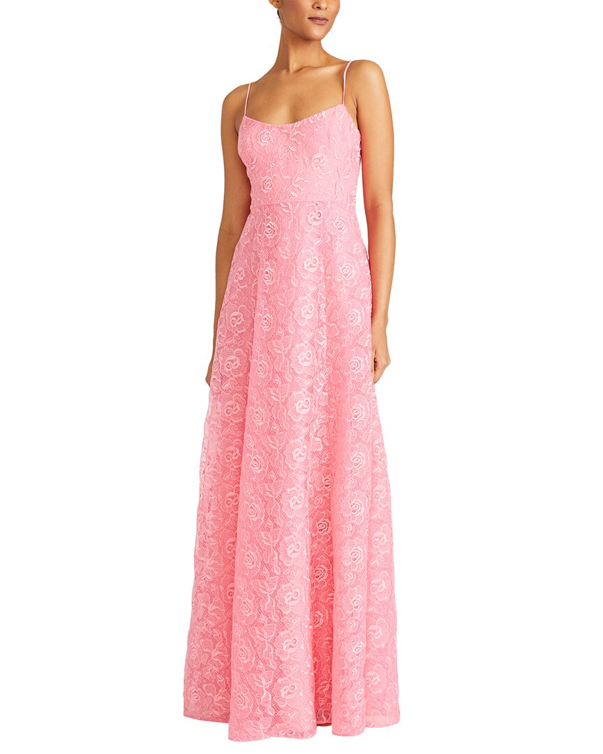 ml Monique Lhuillier Linda Lace Maxi Dress