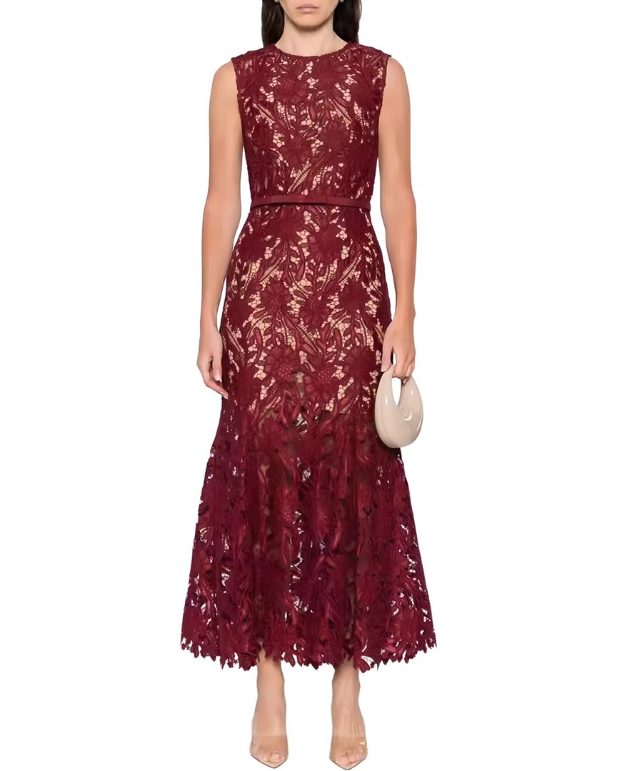 Linda Charm Embellished Midi Dress