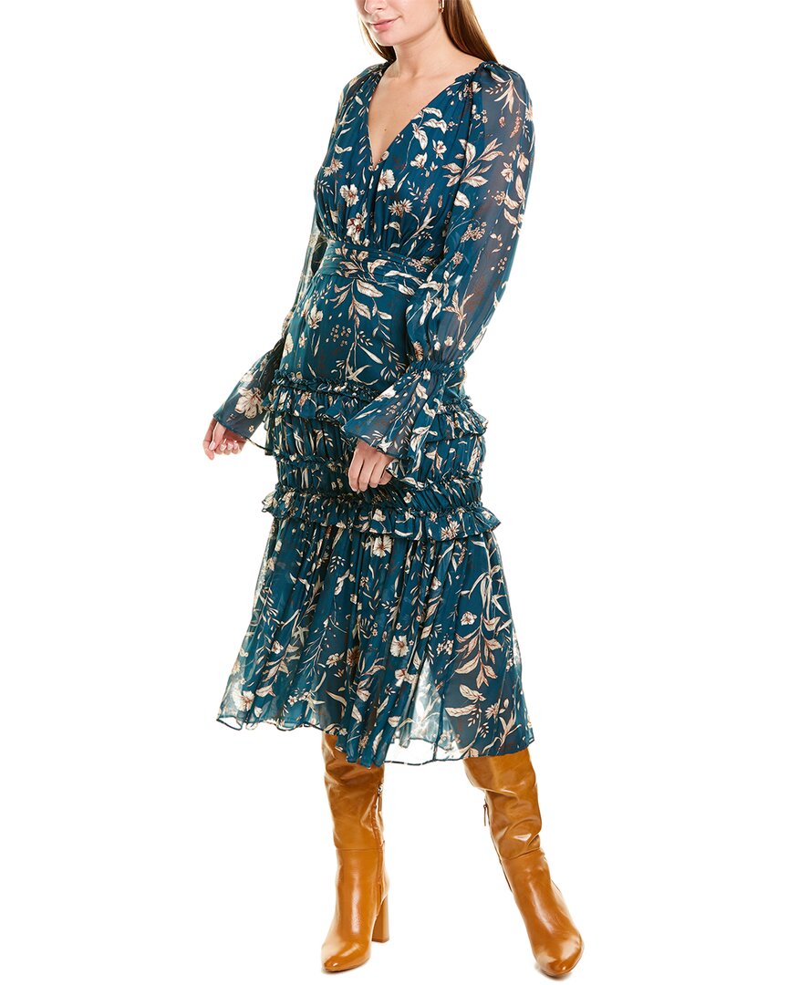 Image of AMUR Reha Silk Maxi Dress