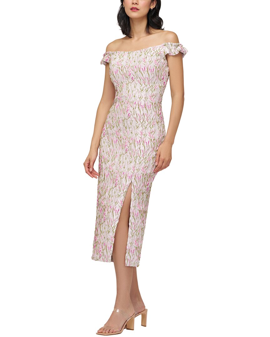 Js Collections Adalyn Cocktail Dress In Neutral