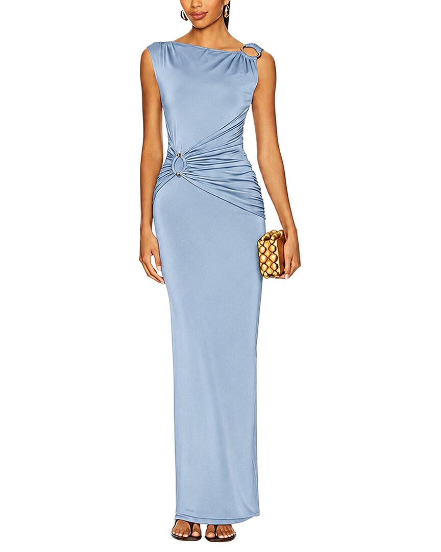 Mira Richi Maxi Dress In Blue