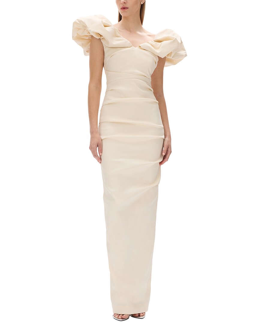 Rachel Gilbert Frey Fitted Gown