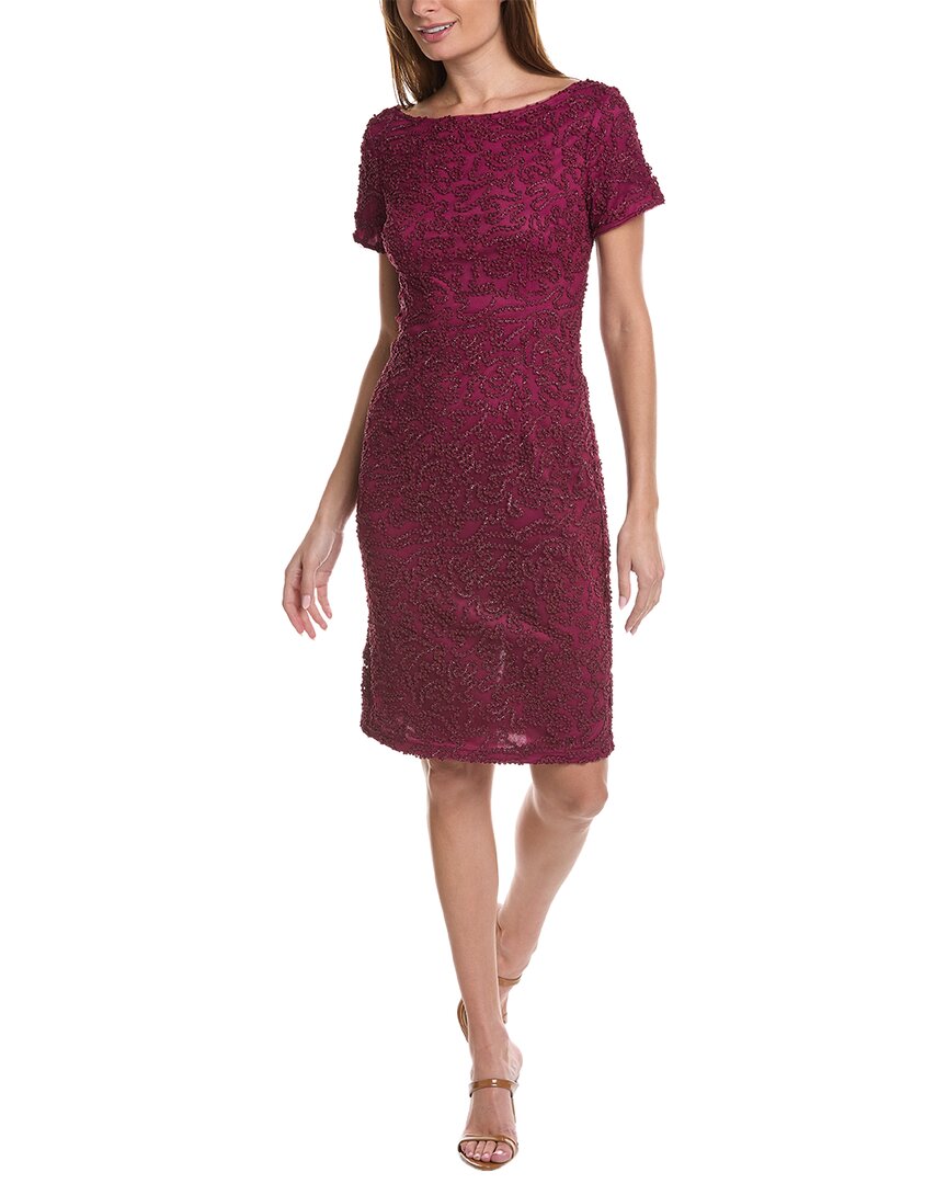 Shop Js Collections Melanie Midi Dress In Purple