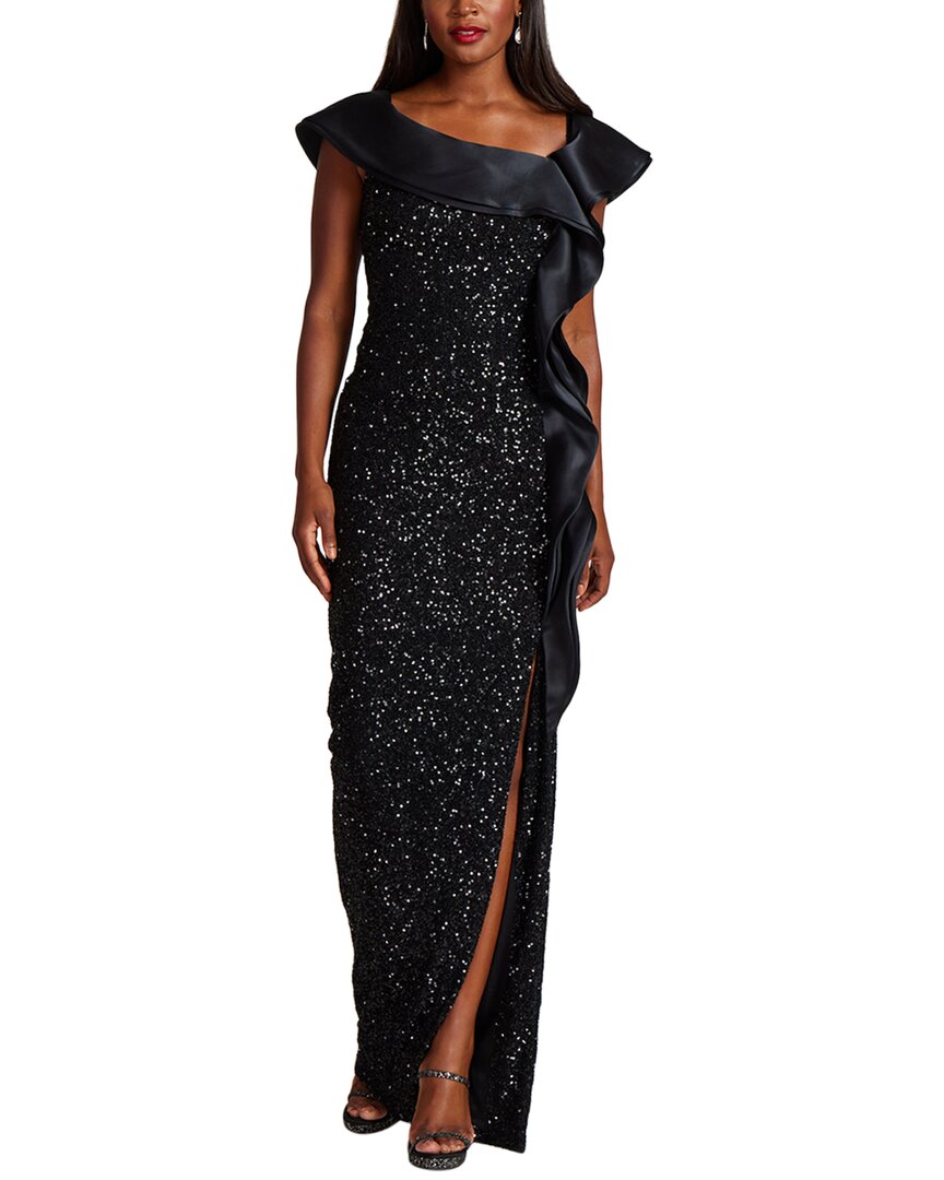 Teri Jon By Rickie Freeman Special Occasion Long Silk Dress In Black | ModeSens Teri Jon By Rickie Freeman Special Occasion Long Silk Dress In Black | ModeSens