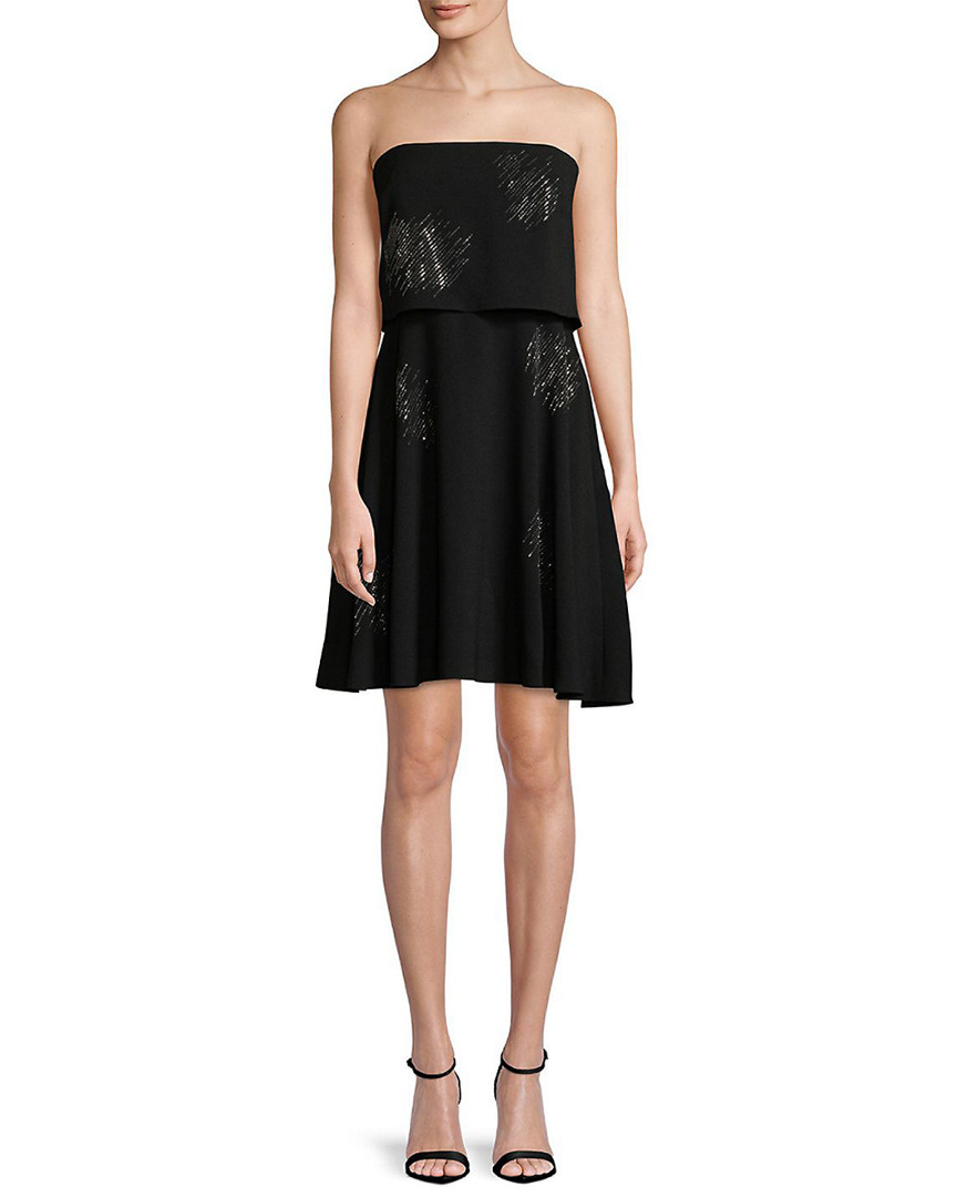 Image of Halston Heritage Strapless Mini Dress