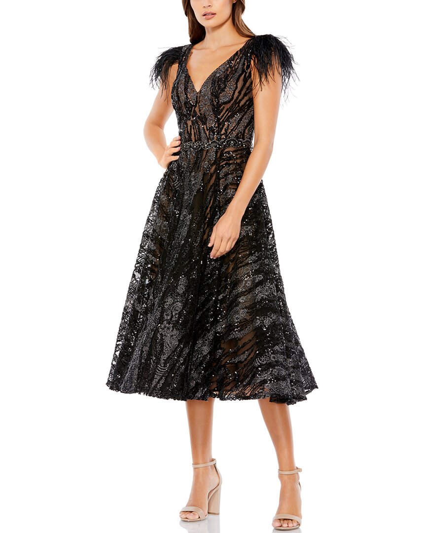 Mac Duggal Cocktail Dress In Black