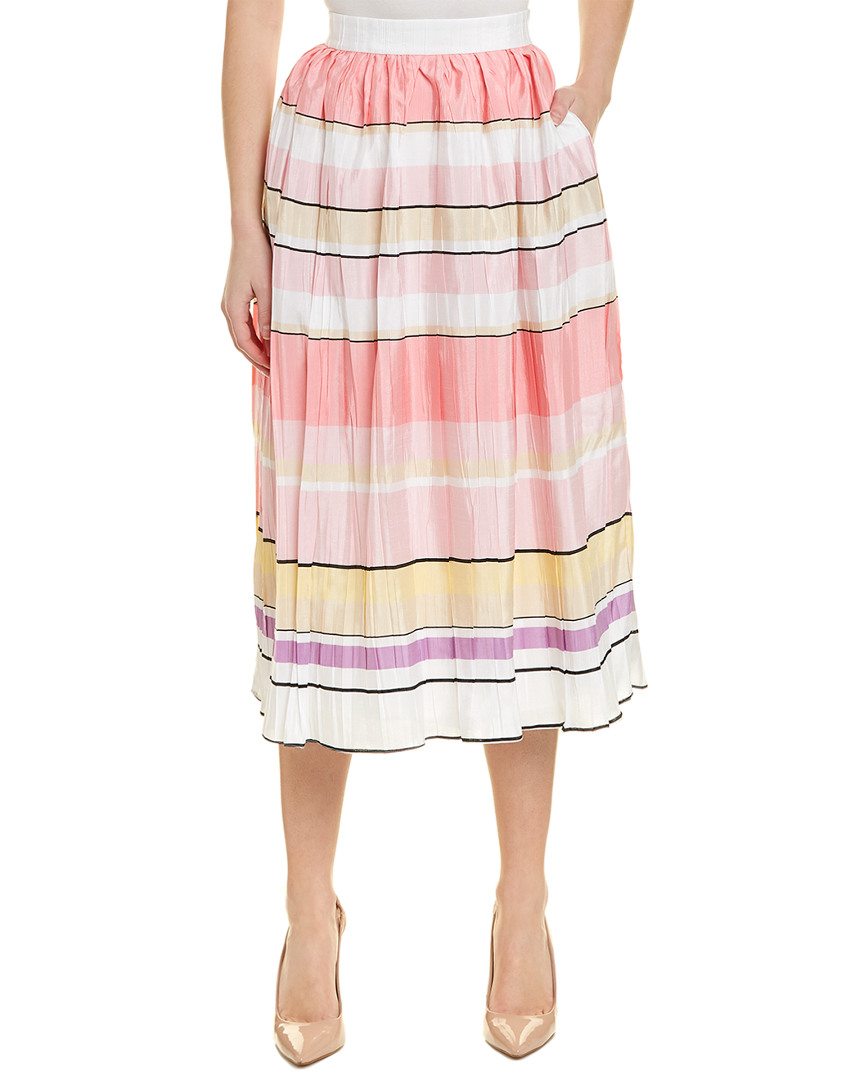 Image of Monique Lhuillier Midi Skirt