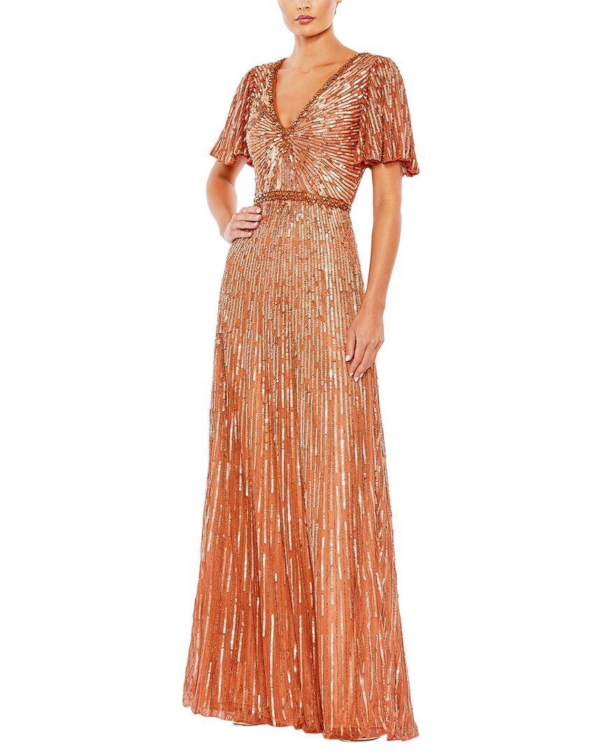 Mac Duggal Gown In Copper