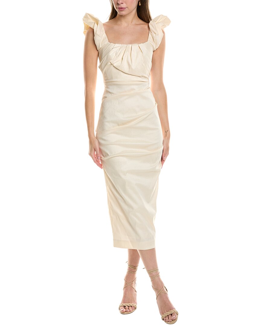 Rachel Gilbert Kalina Dress In White