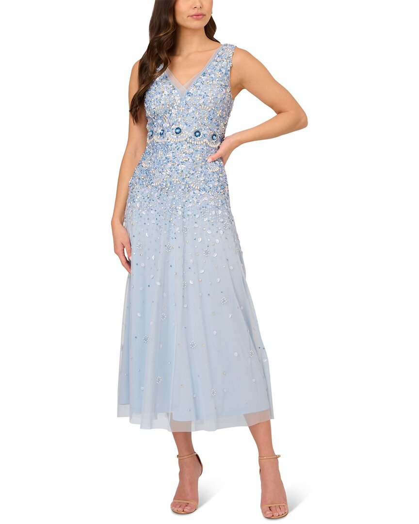 Shop Adrianna Papell Beaded Ankle Dress