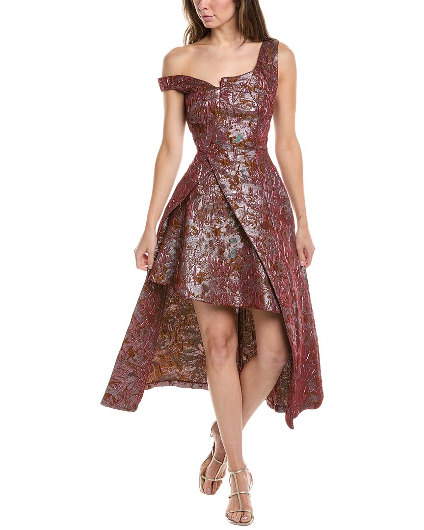 Issue New York Cold-shoulder Cocktail Dress