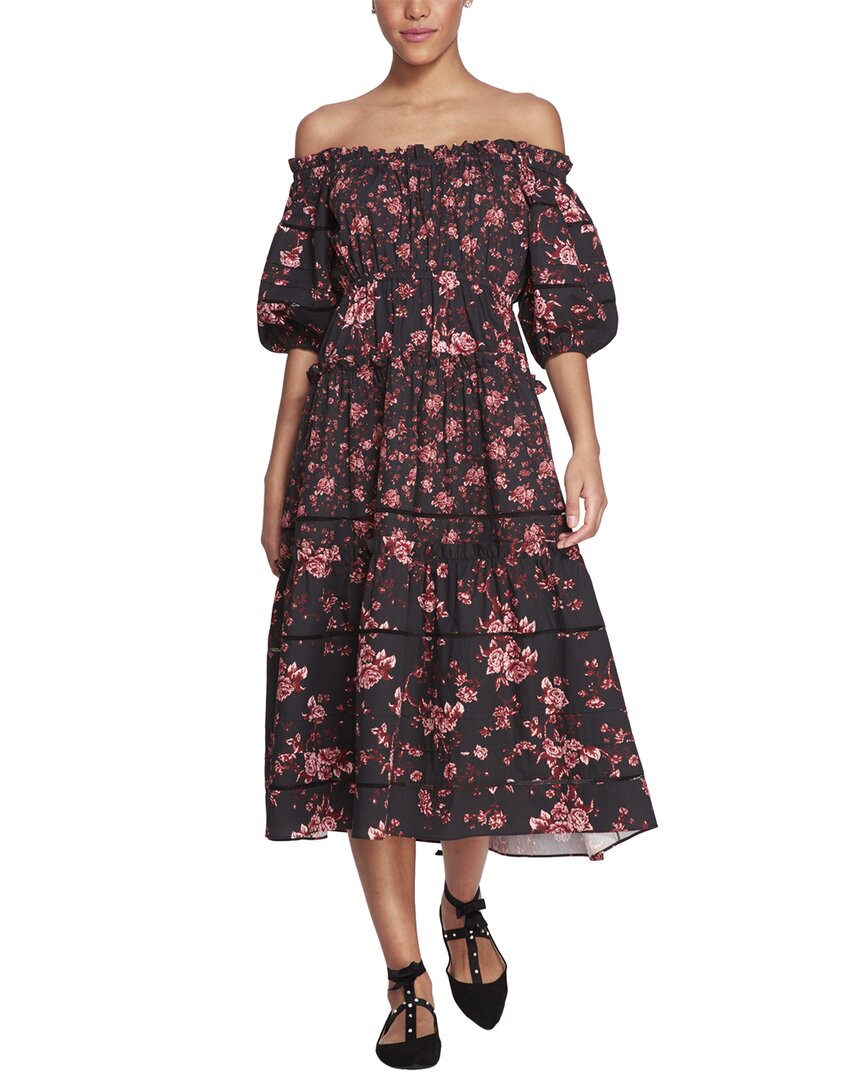 MARCHESA NOTTE MARCHESA NOTTE AYANA PRINTED DRESS