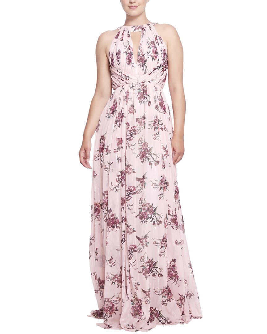 Shop Marchesa Notte Carrara Sleeve Long Gown