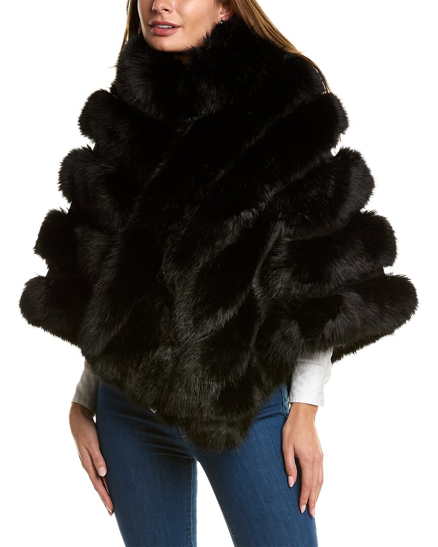 La Fiorentina Capelet In Black