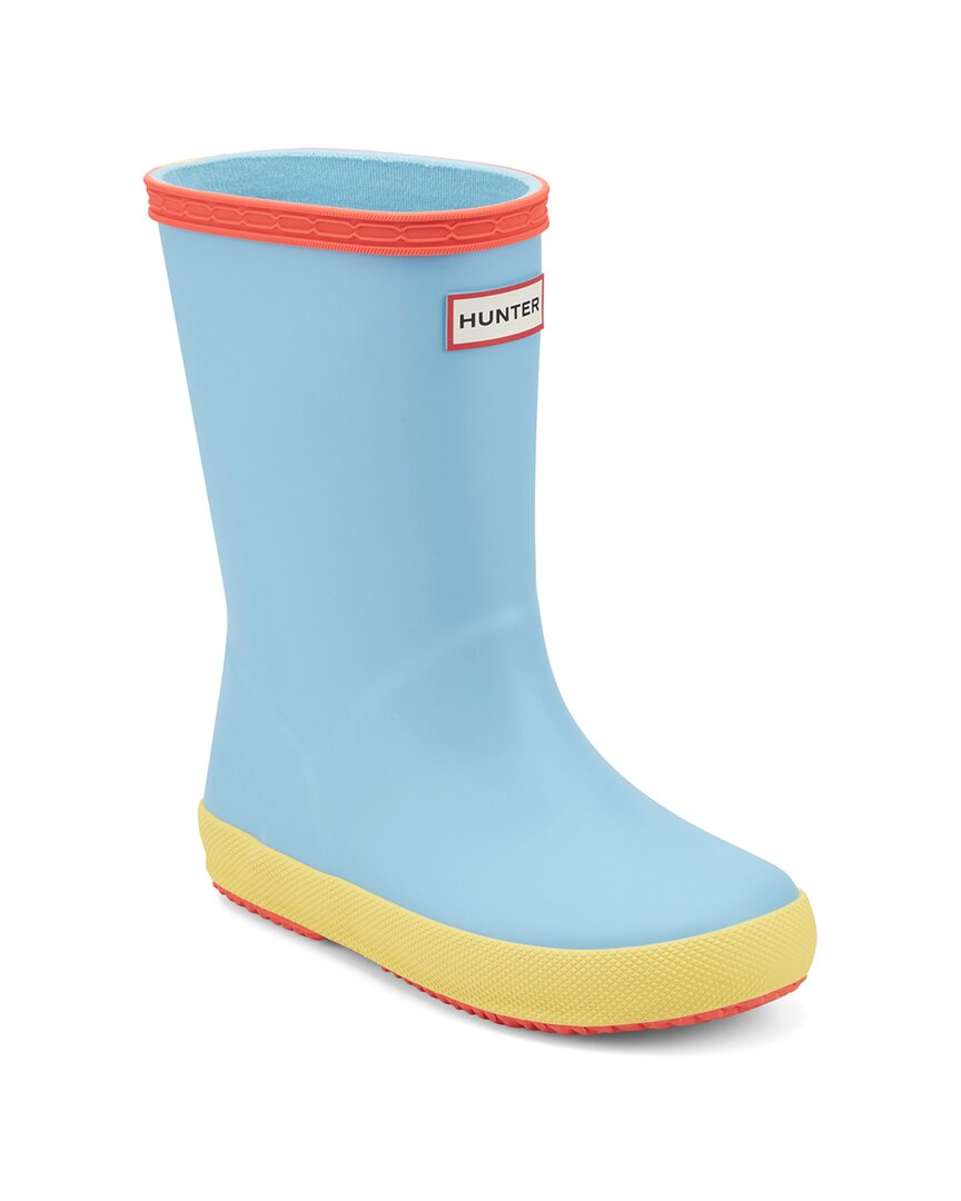 Hunter First Classic Rubber Rain Boot In Blue
