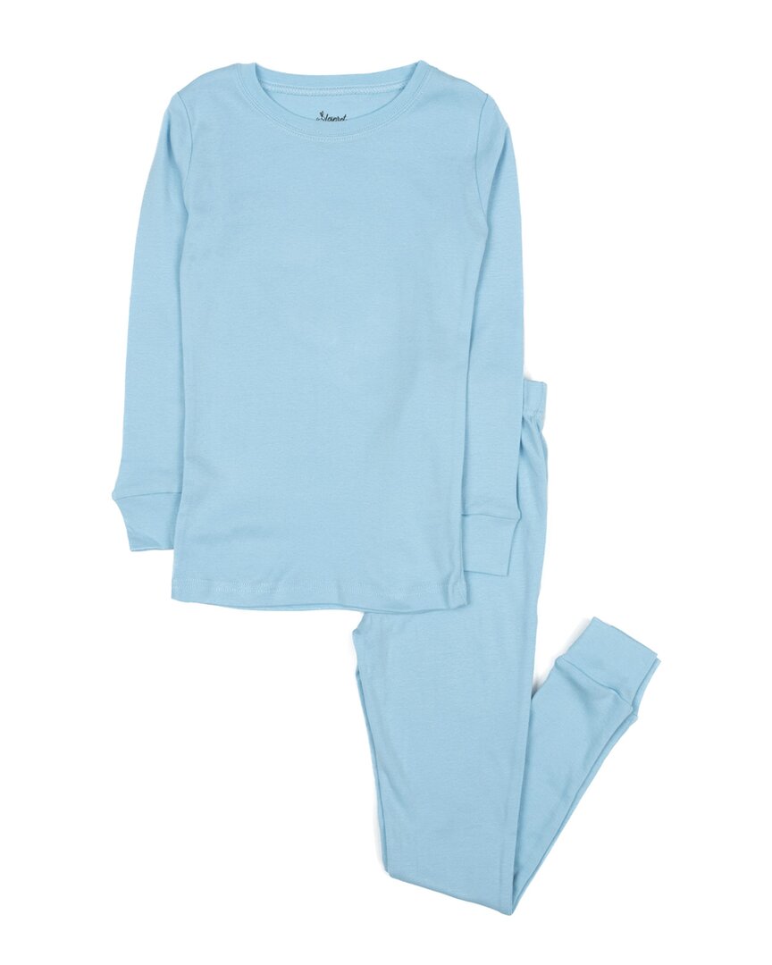 Leveret 2pc Pajama Set In Blue