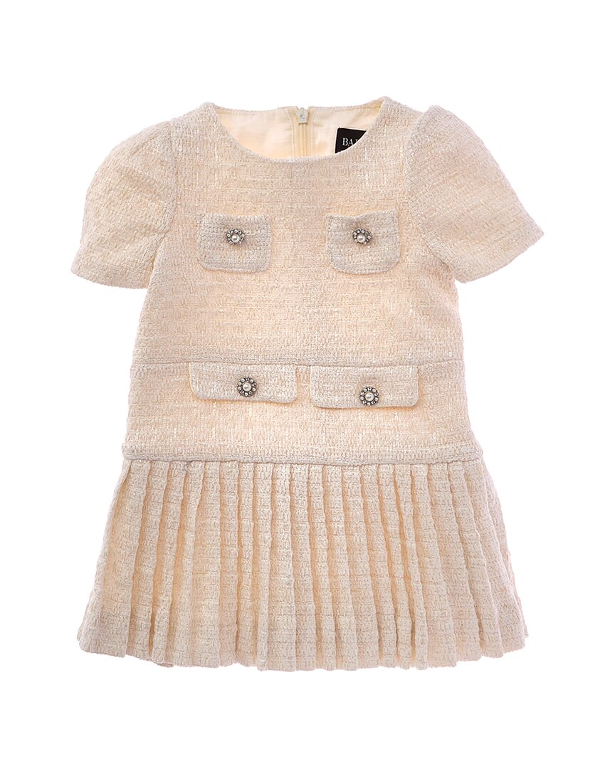 Bardot Junior Renee Boucle Dress In Neutral