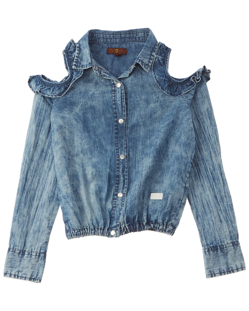 Image of For All Mankind Cold-Shoulder Top