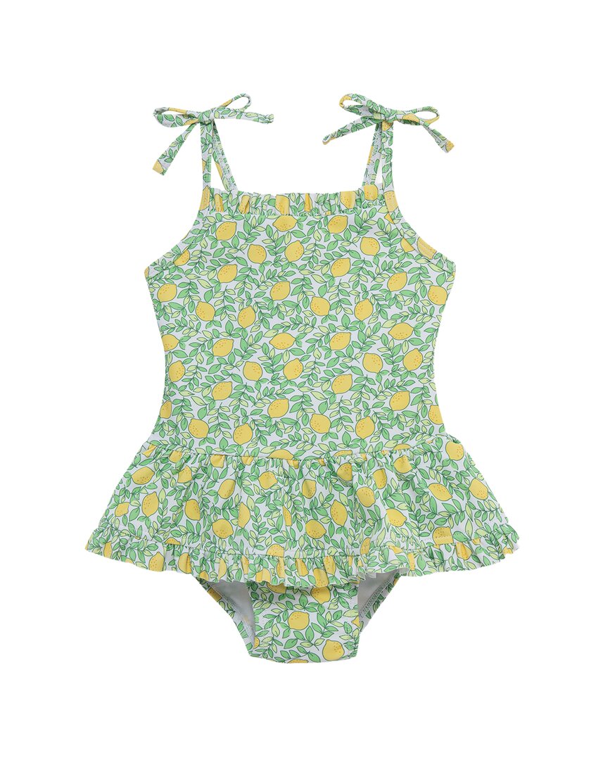 Little Me Lemon Swimsuit