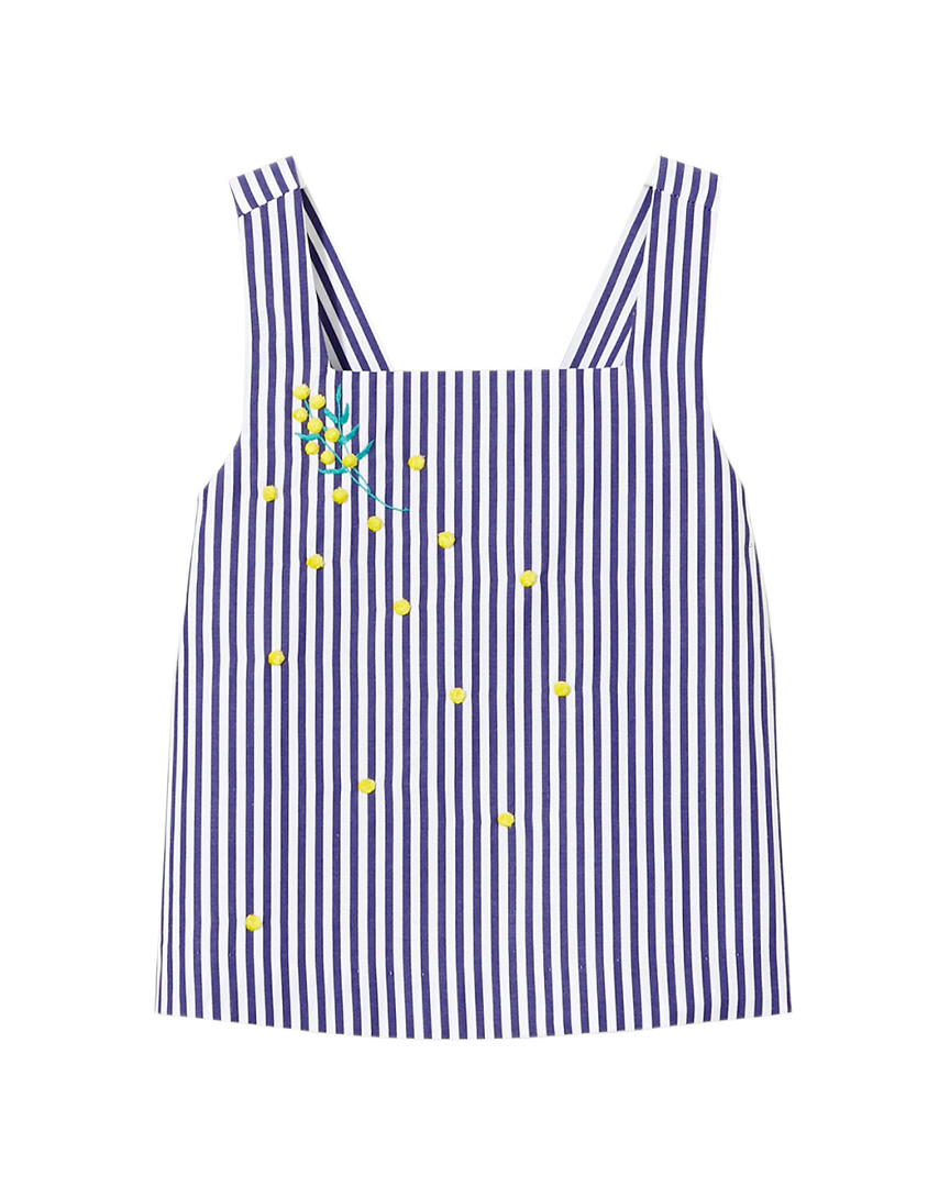 Image of Jacadi Paris Laurier Striped Poplin Blouse