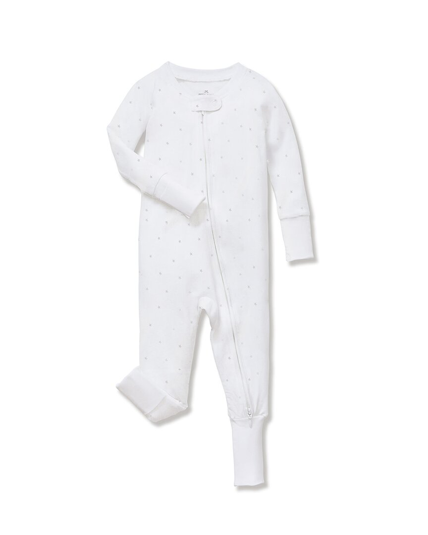 Petite Plume Peekaboo Romper In White
