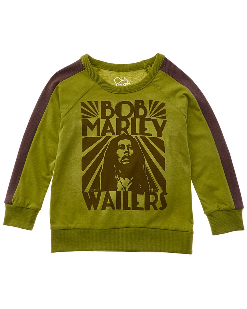 Chaser Bob Marley Pullover In Green