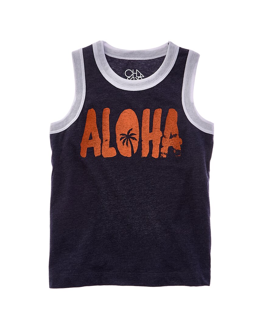 Chaser Aloha Tank In Blue