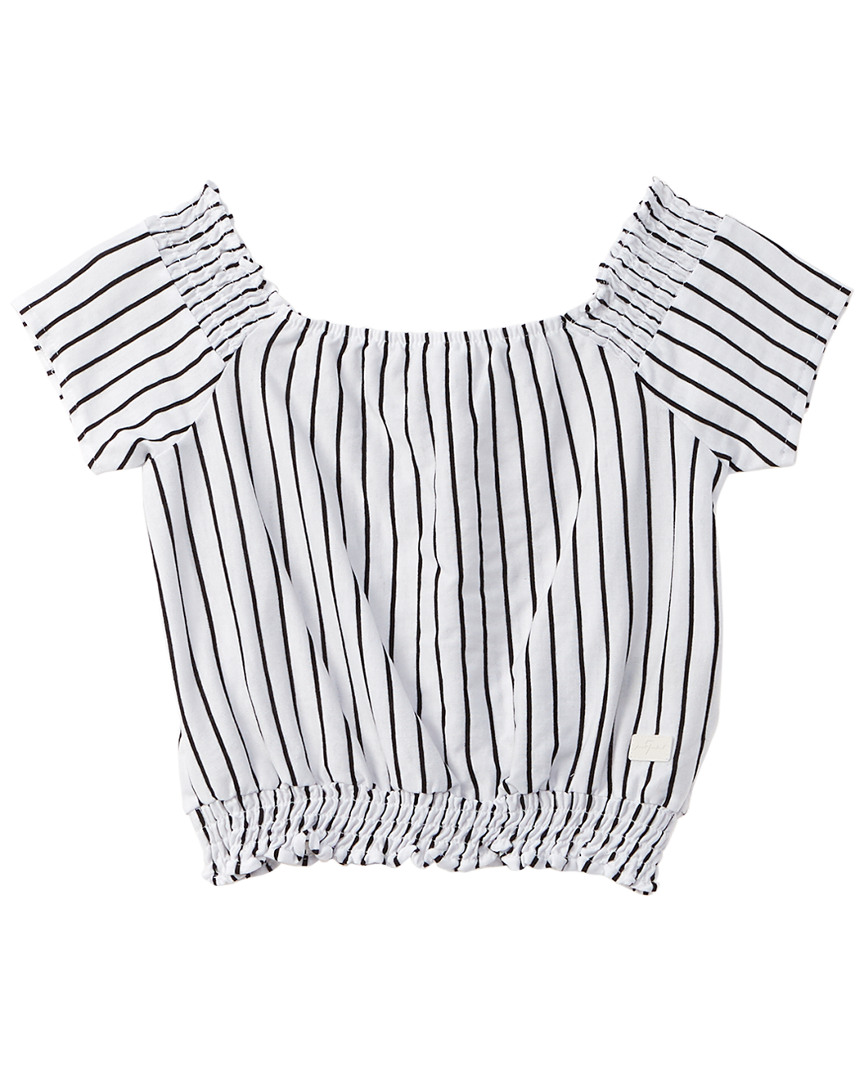 Image of For All Mankind Bubble Sleeve Top