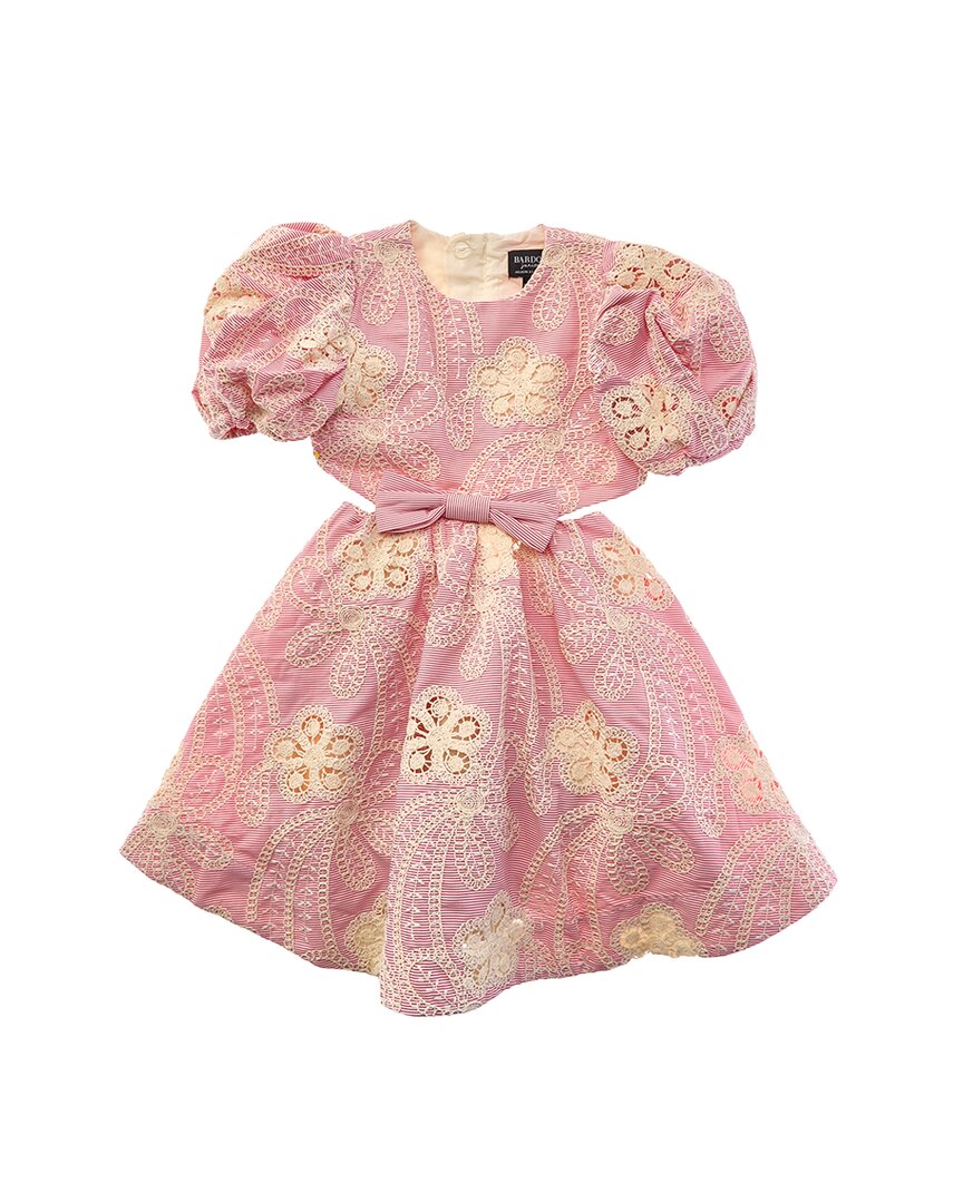 Bardot Junior Babies'  Bella Stripe Mini Dress In Pink
