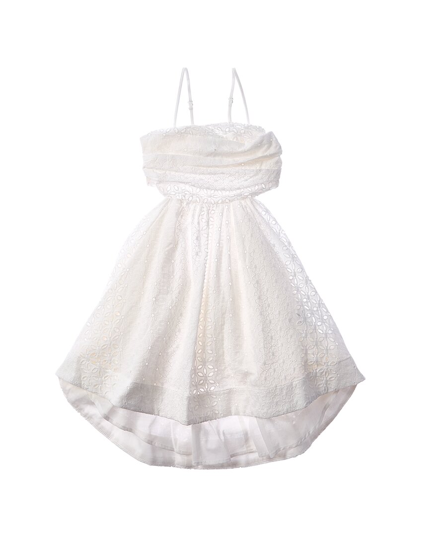 Bardot Junior Zarela Broderie Mini Dress In White