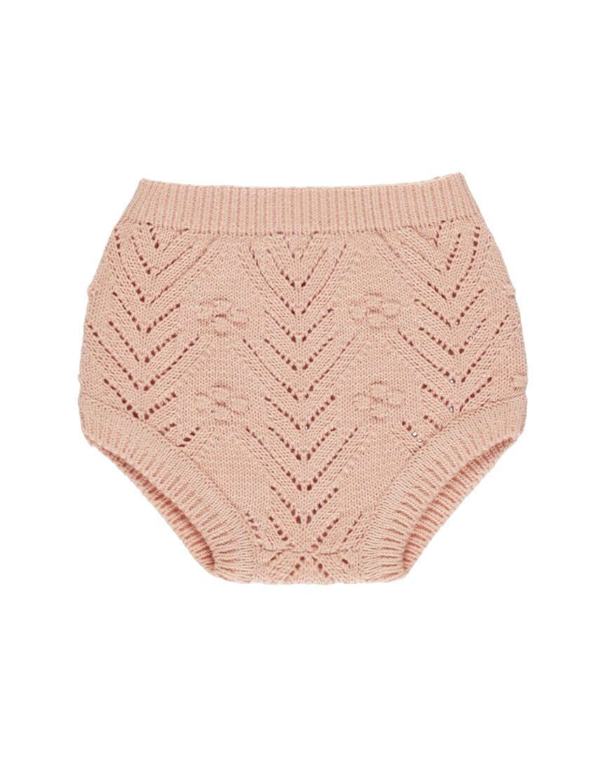 Quincy Mae Knit Bloomer In Pink