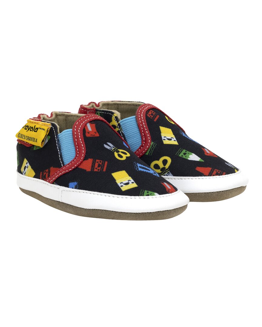 Robeez Crayola Never Run With Scissors Soft Sole In Multi