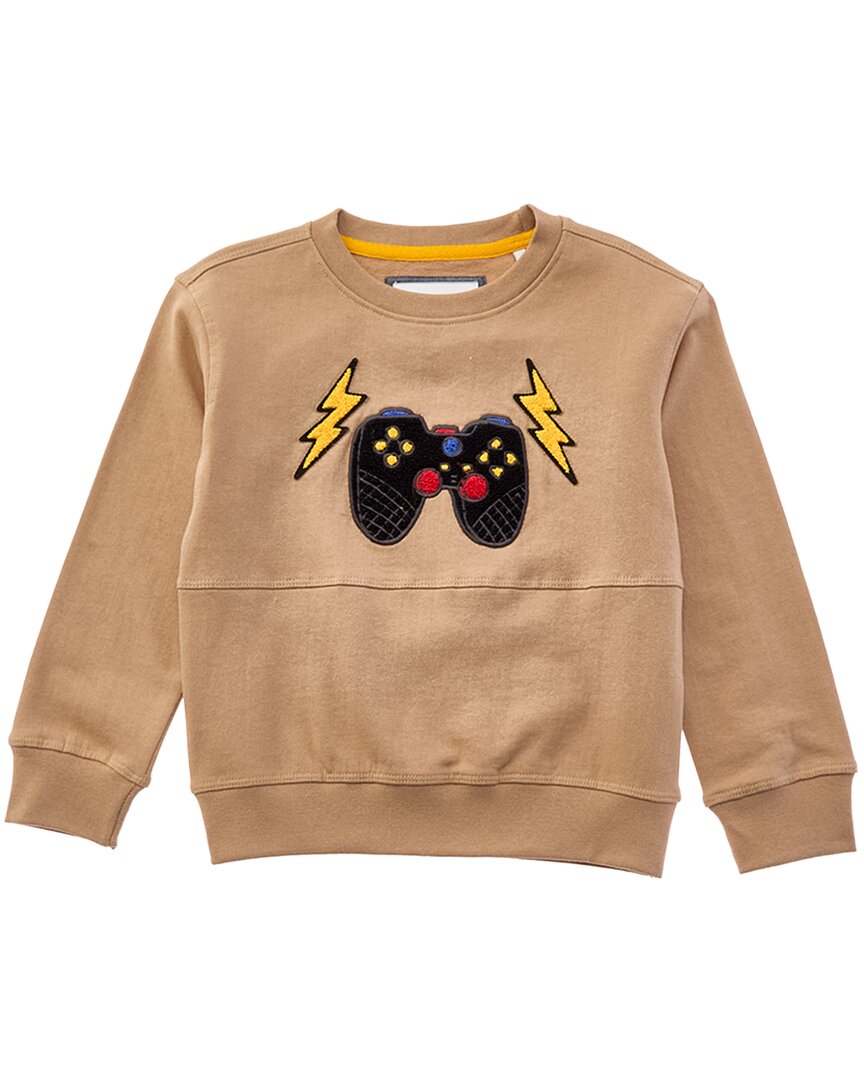 Sovereign Code Sandlot Crewneck Sweater In Brown
