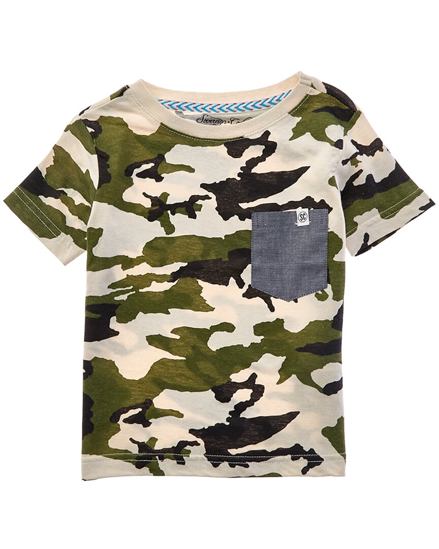 Sovereign Code Travis T-shirt In Gold