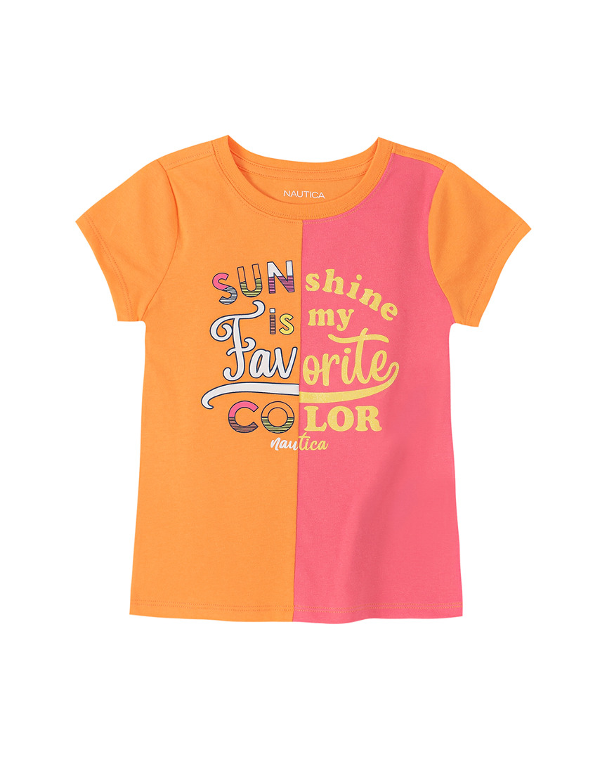 Image of Nautica Spliced Graphic T-Shirt