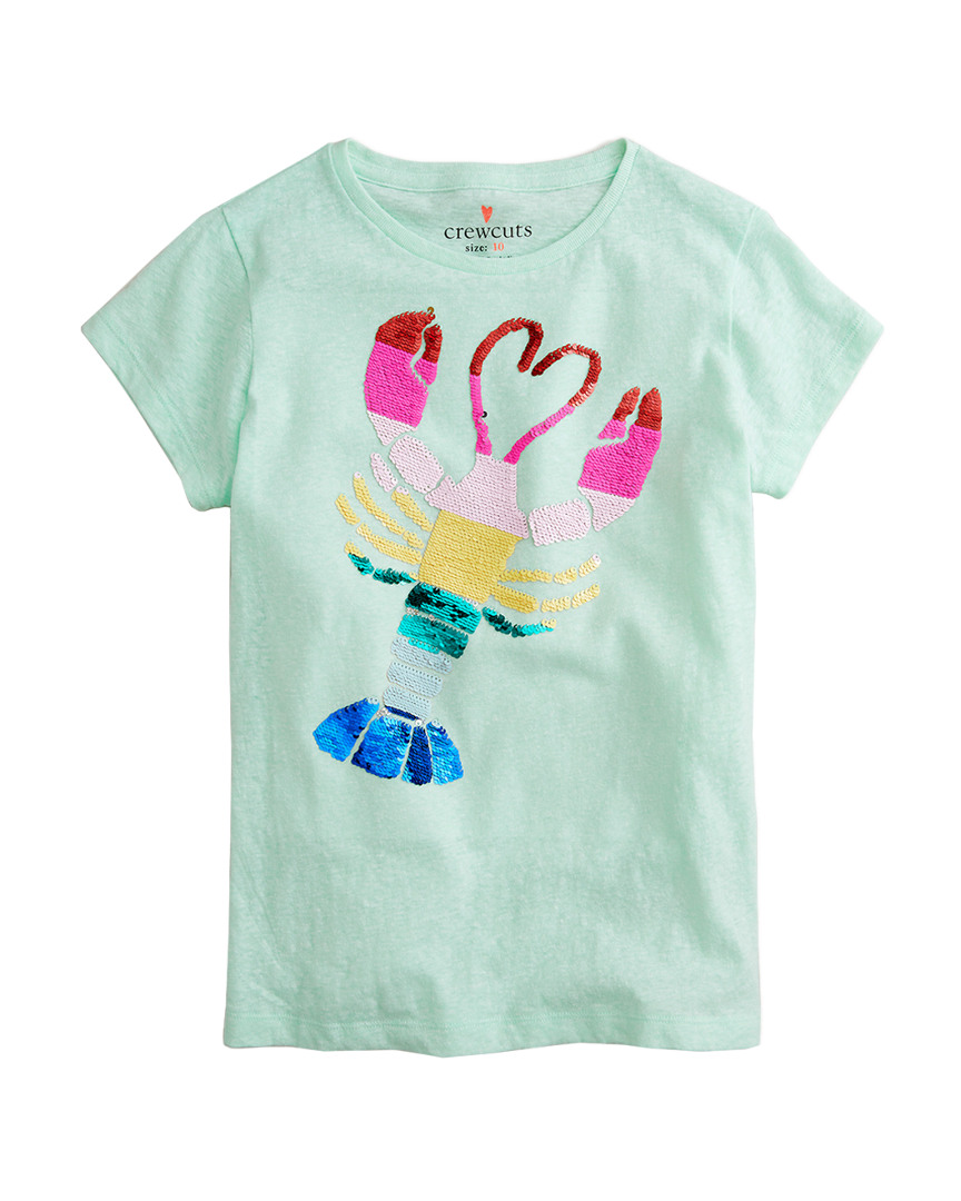 Image of crewcuts by J.Crew Flip Sequin Lobster T-Shirt