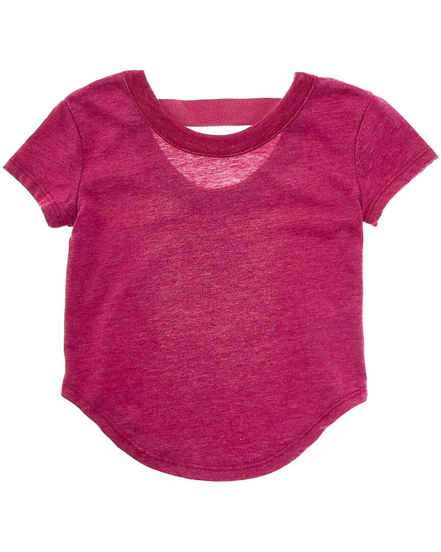 Chaser Recycled Vintage Jersey T-shirt In Pink