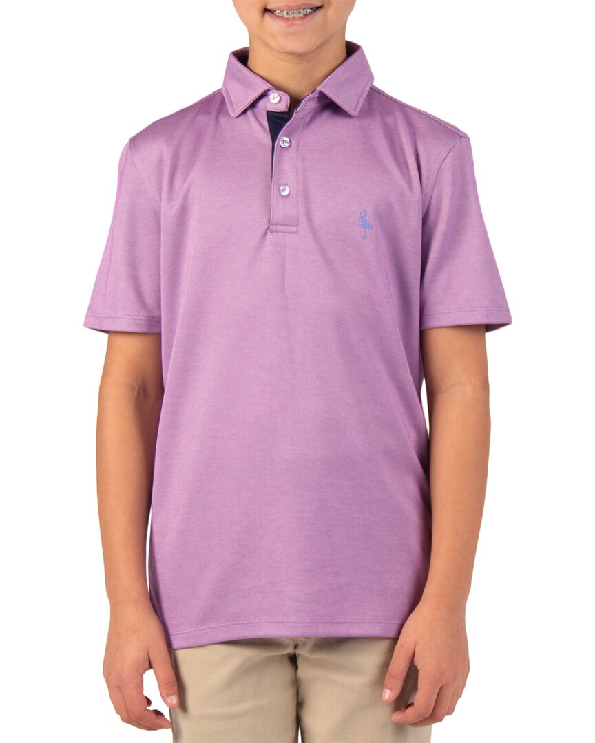 Tailorbyrd Solid Polo Shirt In Pink