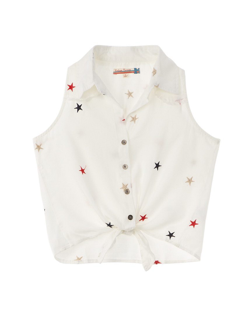 Image of Vintage Havana Star Embroidered Top