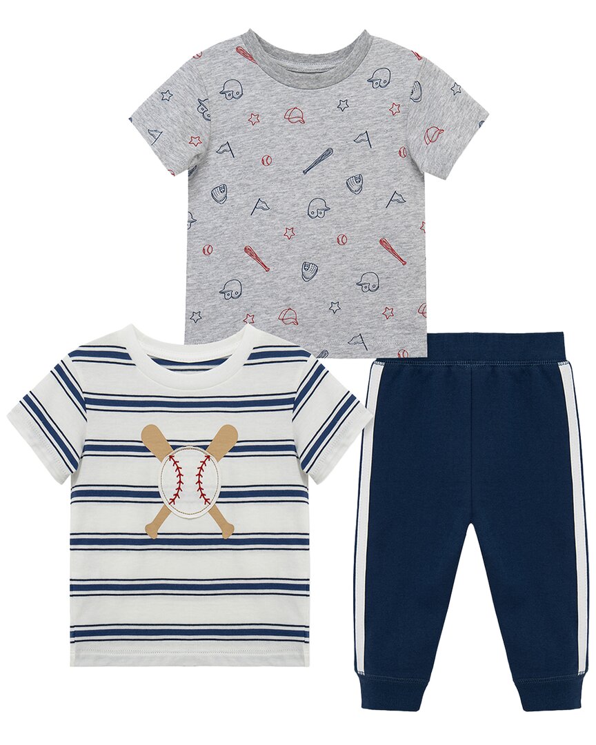 Little Me 3pc Baseball 3pc Play Set In Multi