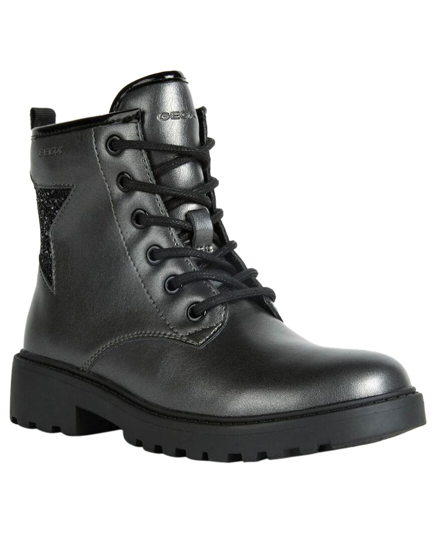 geox casey star leather boot
