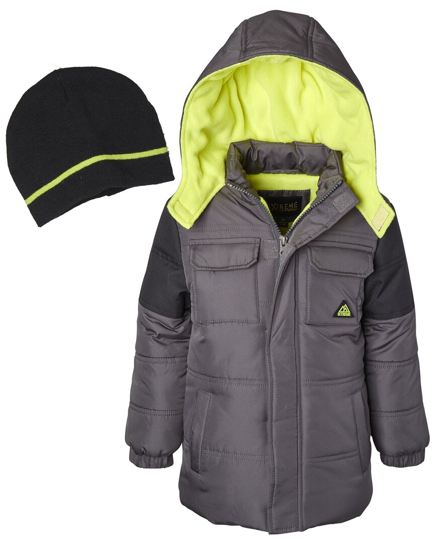 Image of iXtreme Fabric Mixed Puffer Jacket